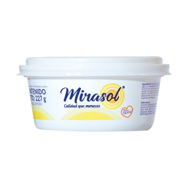 Margarina Untable Mirasol 227G